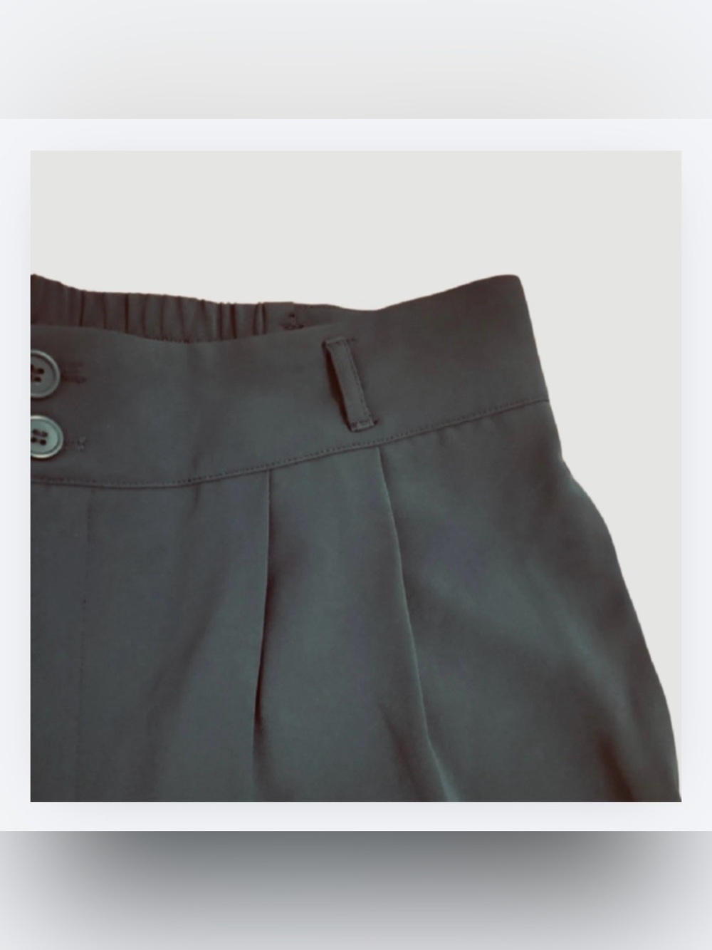 Halara Flex High Waisted Zipper Pocket Shirred Straight Leg Work Pant Sz XL Tall - Picture 2 of 7
